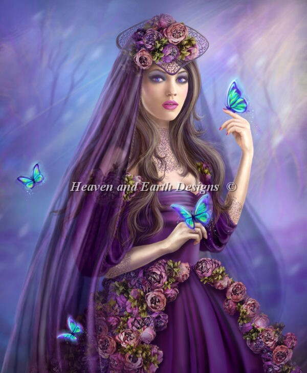 Woman And Butterfly Material Pack - Click Image to Close